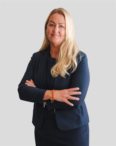 Erica Berg, affärsområdeschef i Huvudkontor