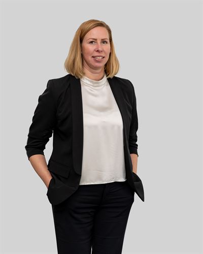 Lisa Gjers, ansvarig mäklare i Hudiksvall