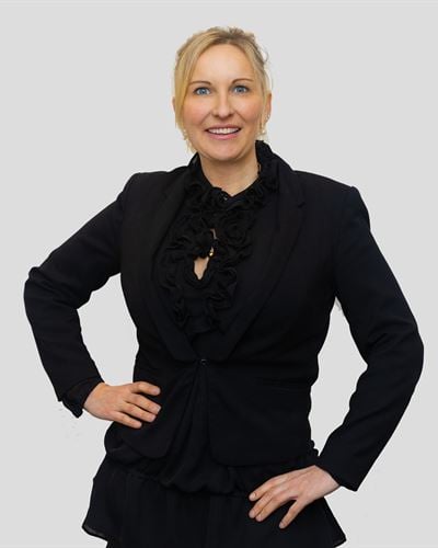 Ester Sundin Hemström, vd/mäklare i Härnösand