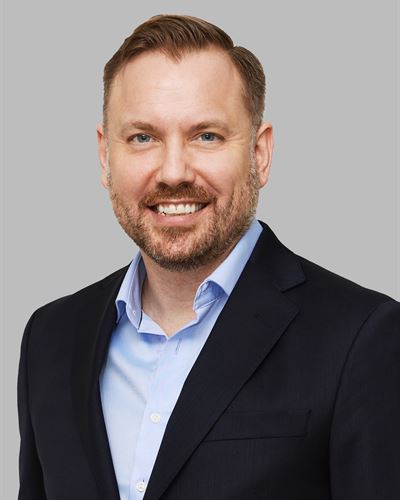 Richard Wall, ansvarig mäklare i Stockholm Södermalm
