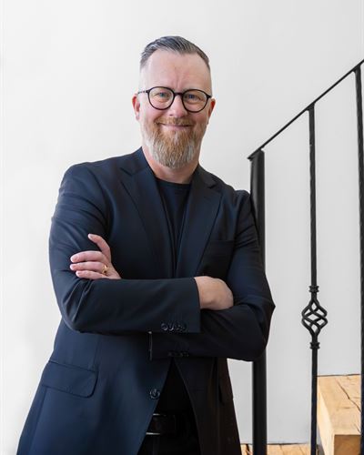 Johan Tusa, ansvarig mäklare i Härnösand