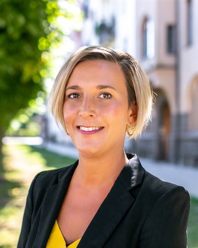 Martina Laursen, mäklarassistent / kontorsansvarig i Malmö Regementsgatan