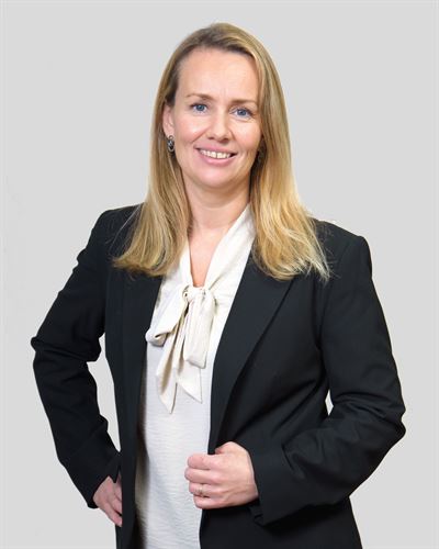 Jeanette Eriksson, mäklare i Saltsjö-Boo