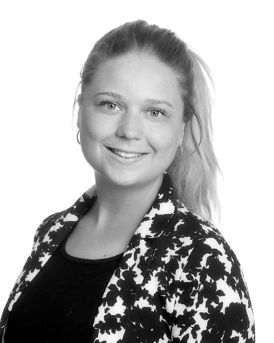 Olivia Hedin, ansvarig mäklare i Åre