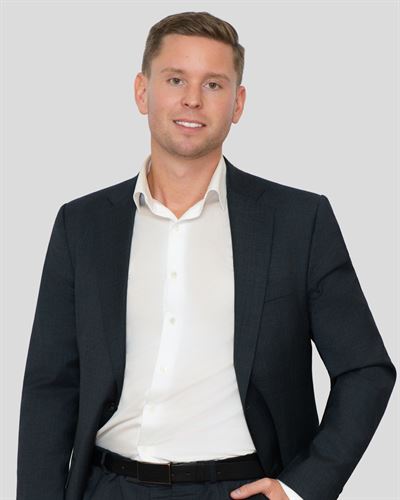 Robin Lindh, ansvarig mäklare i Göteborg Väster