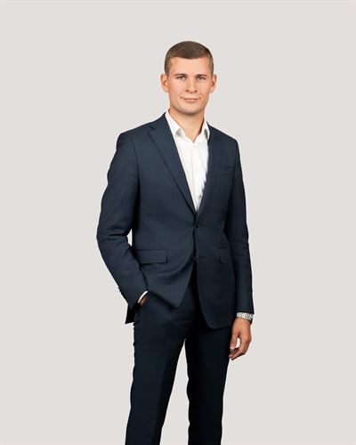 Emil B. Andersson, assistent i Malmö Regementsgatan