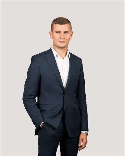 Emil B. Andersson, assistent i Malmö Regementsgatan