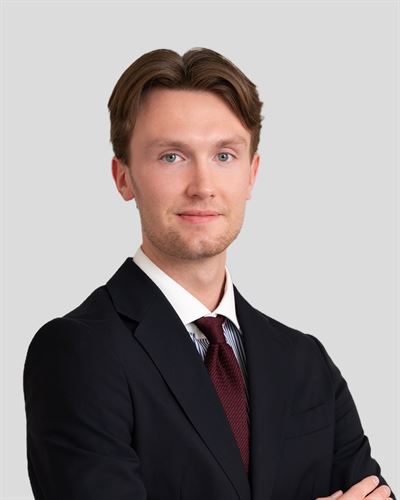 Ludvig Petersson, assisterande mäklare i Stockholm Innerstan