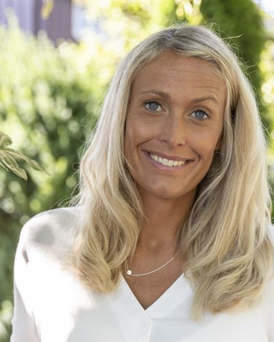 Carina Berg, ansvarig mäklare i Alingsås
