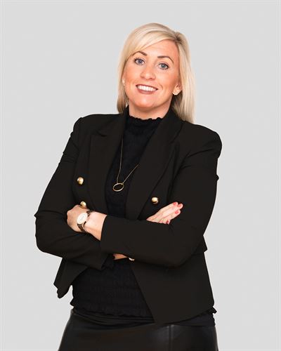 Louise Nilsson, mäklare i Trelleborg