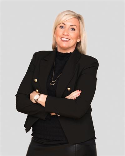 Louise Nilsson, ansvarig mäklare i Trelleborg