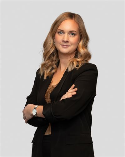 Erica Sundqvist, mäklare i Borås