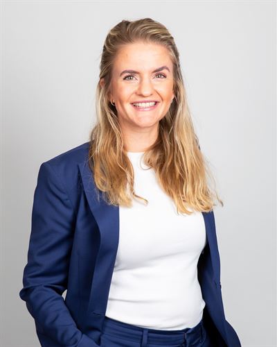 Sandra Rosenblom, ansvarig mäklare i Vaxholm
