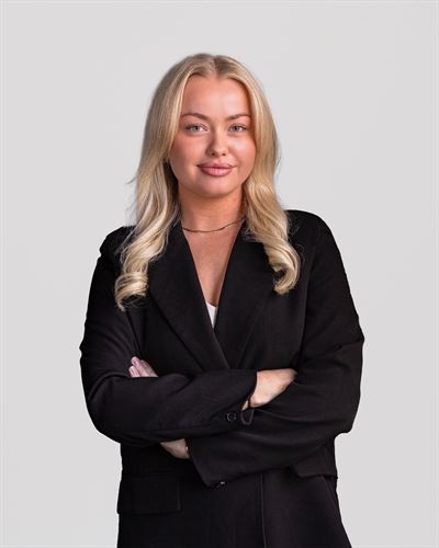 Emily Bohlin, ansvarig mäklare i Borås