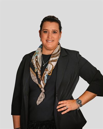 Madelene Soneby, ansvarig mäklare i Falköping