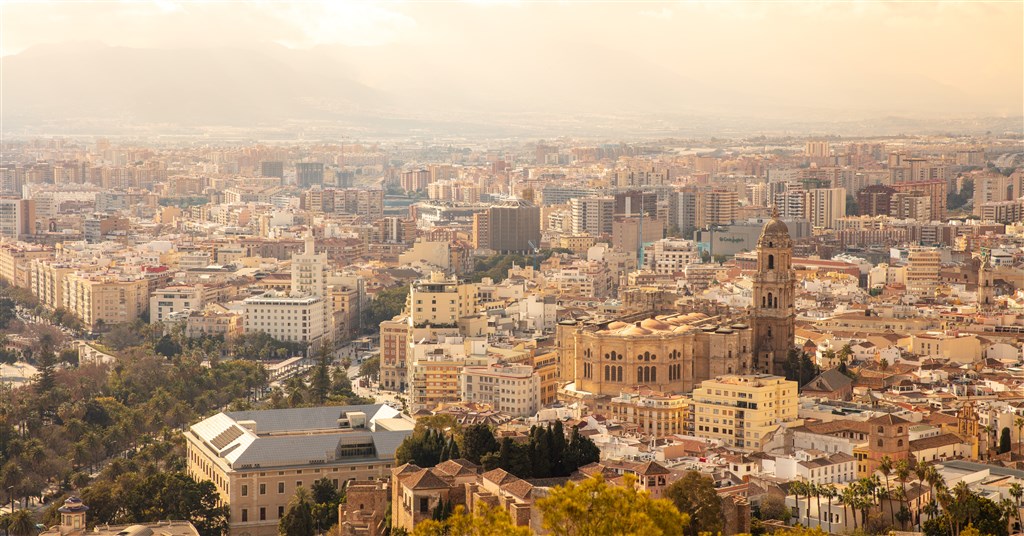 Málaga city center  i málaga