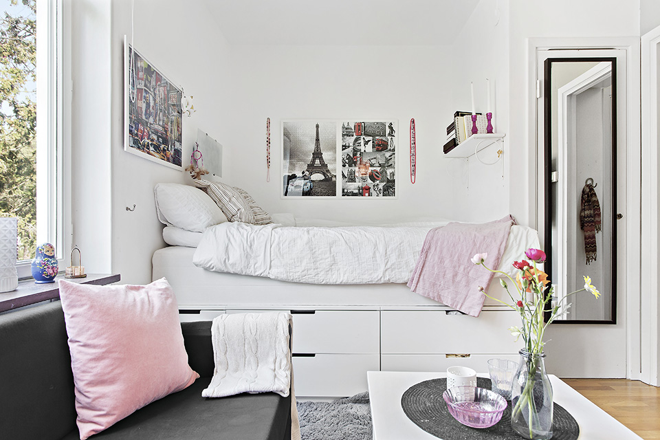Så inreder du smartast på liten yta. mäklarhuset